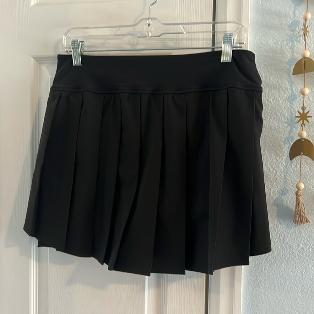 Pleated tennis skirt